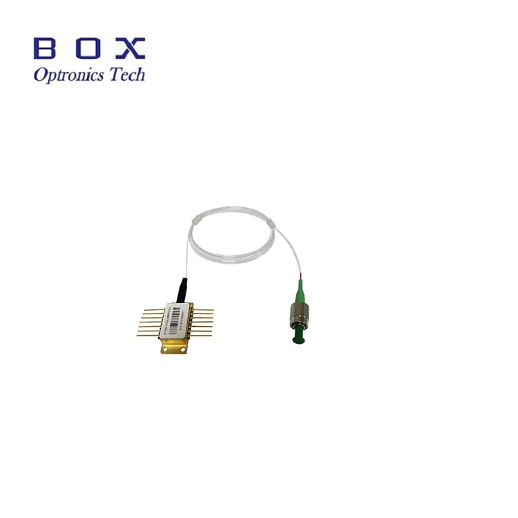 میتھین گیس سینسنگ کے لئے 1653.7nm 40MW تتلی DFB لیزر